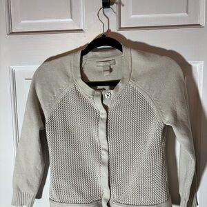 Banana Republic Cream Knit Cardigan